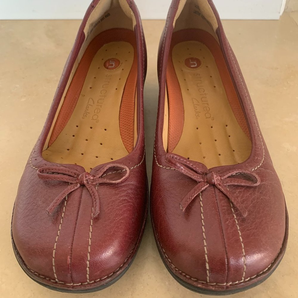 Clarks Ballerina Structured with Heels